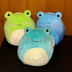 NWT Frog Squishmallow 8” Lot🐸